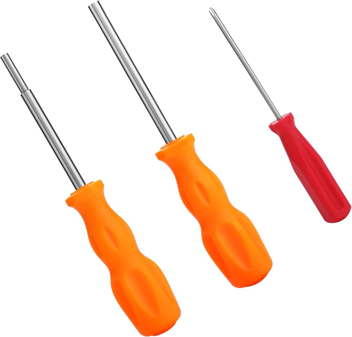 3-delige Gamebit veiligheidsschroevendraaier set, 3.8mm en 4.5mm veiligheidsschroevendraaiers en 2.5mm triwing schroevendraaiers voor Open Super Nintendo, SNES, NES, N64 en game cartridges