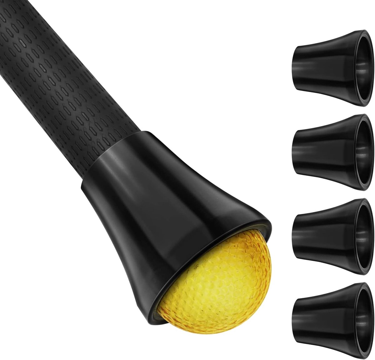 Golfbal Opraap Suignap voor Putter Grip 5 Stuks