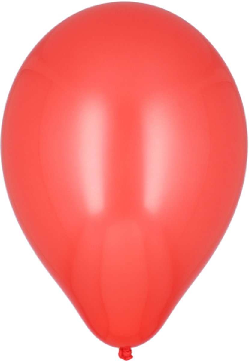 100 Ballonnen Ø 25 cm rood
