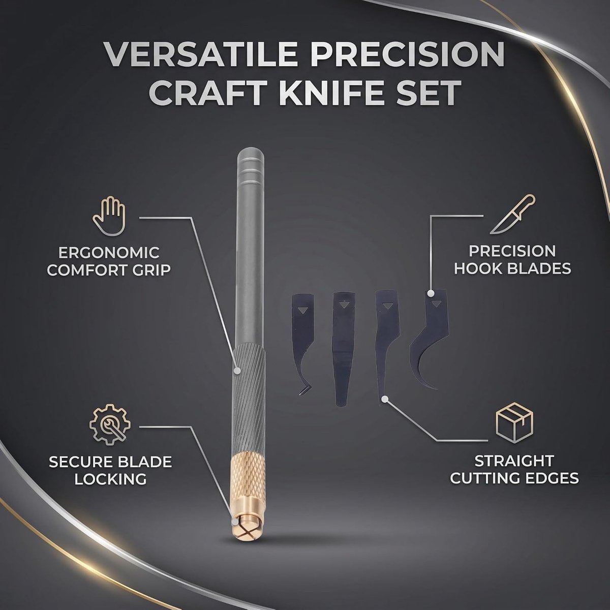 BGA Chip Reparatie Mes Set van SK5 Staal voor IC en CPU Verwijdering, Multifunctionele Demontage Tools voor Printplaten