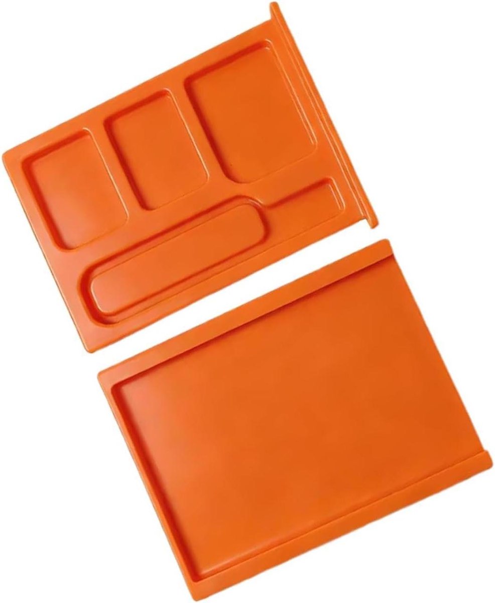 Geheugenkaarthouder - Kaart Opberger - Veilig Opbergen - Stof en Schokbestendig - 6 x 4 x 1 cm - Oranje