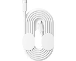 USB-C kabel 1,8 m voor Google Pixel 9a, 9Pro, 8a, 8Pro, 7a, 7Pro, 6a, 6, 5a, 6A, iPhone 16e, 16, 15, Galaxy A16, A56, snellaadkabel, datakabel, oplaadkabel voor Chromebook