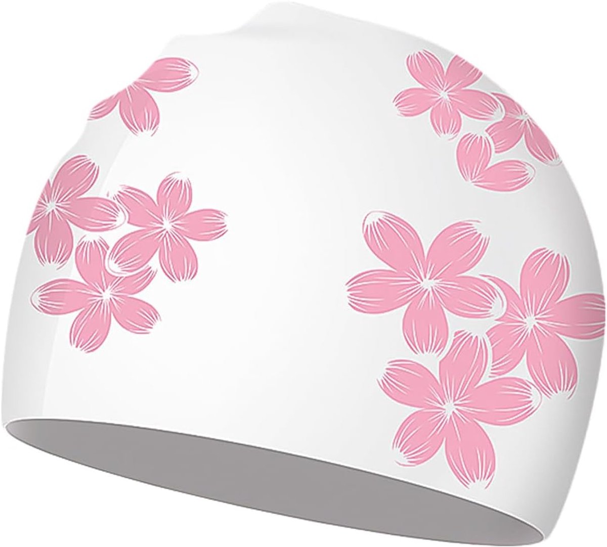 badmuts, dames, perzikbloemen, antislip, waterdicht, zwemaccessoires