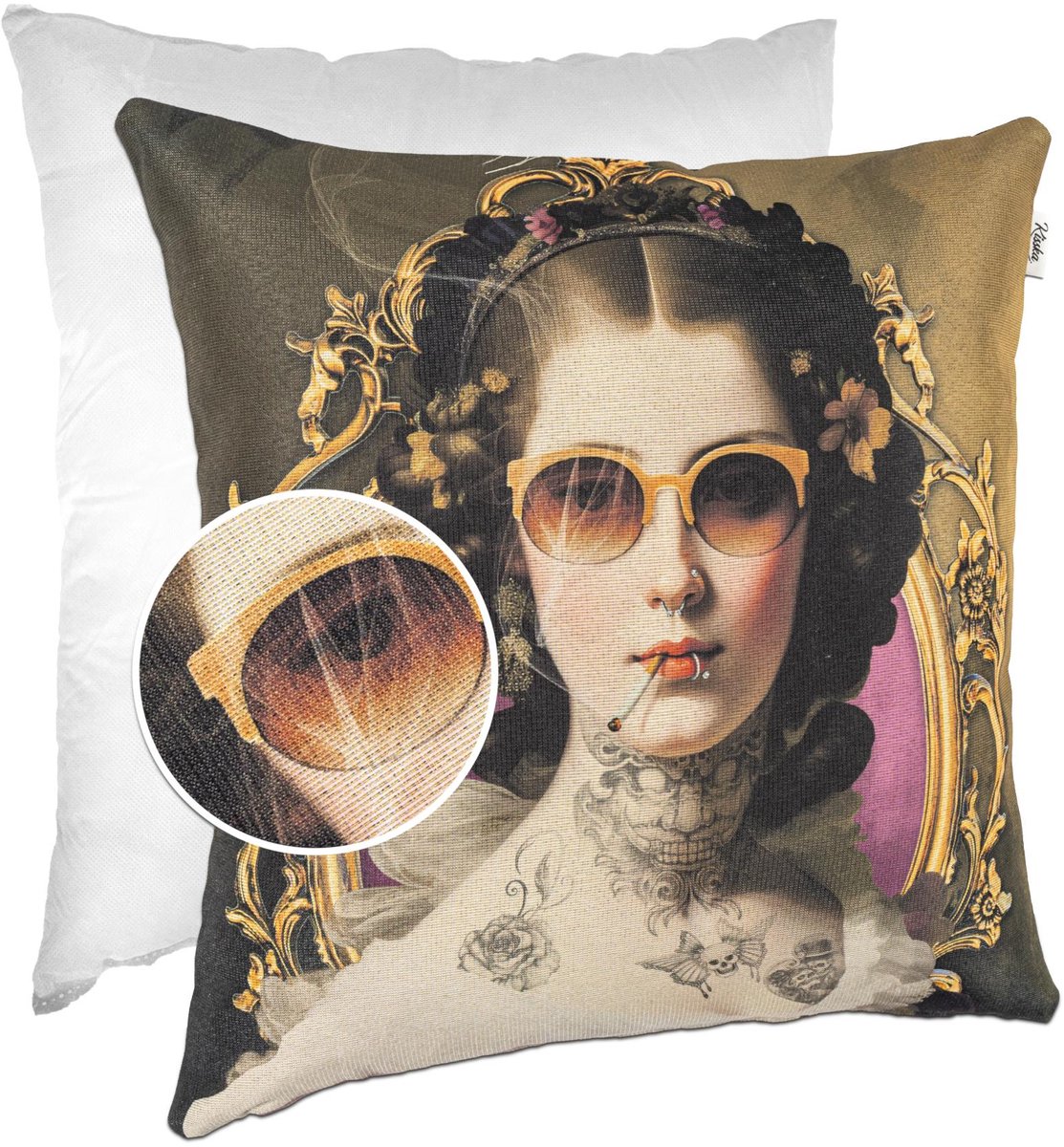 ANRO Isabella Sierkussen 40x40 cm - Gobelin - Inclusief vulling Multicolor