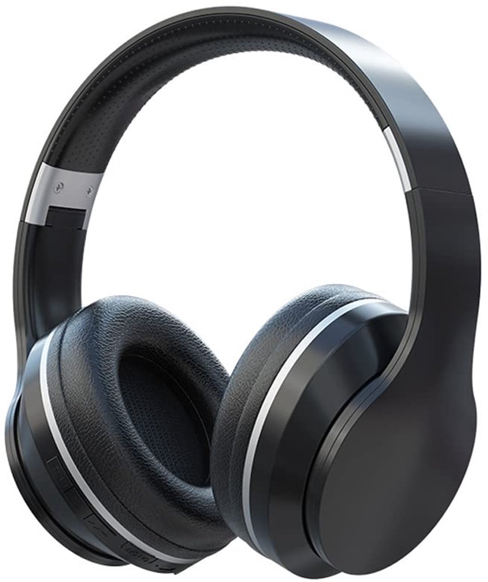 SnelShoppen - Draadloze Over Het Oor Bluetooth Koptelefoon Met Microfoon, Opvouwbare Stereo Headset Voor Jongens Meisjes, Ideaal Voor Reizen En School