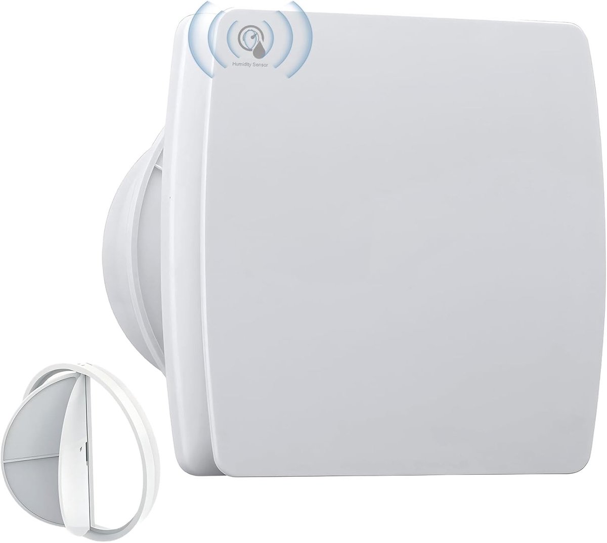 Badkamerventilator - Wit - IPX4 Waterdicht - Hoge Luchtstroom - Voor Badkamer, Toilet, Keuken