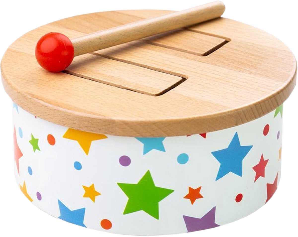 Bigjigs Houten Trommel
