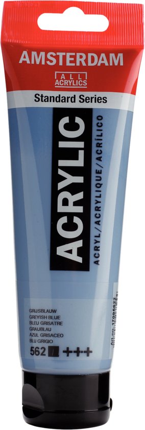 Peinture Acrylique Amsterdam Standard 120ml 562 Bleu Gris