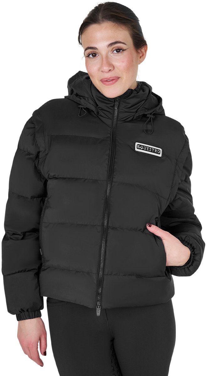 Equestro FW25 Jas 3in1 Zwart