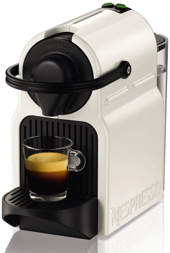 Krups Nespresso Inissia XN1001 - Koffiecupmachine - Wit - Compact - Energiezuinig - Voor Nespresso Cups
