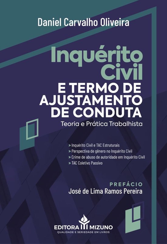 Inquérito Civil e Termo de Ajustamento de Conduta - cover