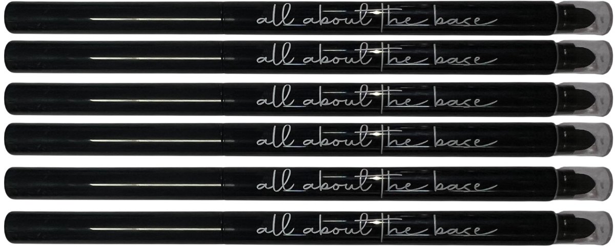 All About The Base Eye Kohl Pencil Aubergine 6 Stuks