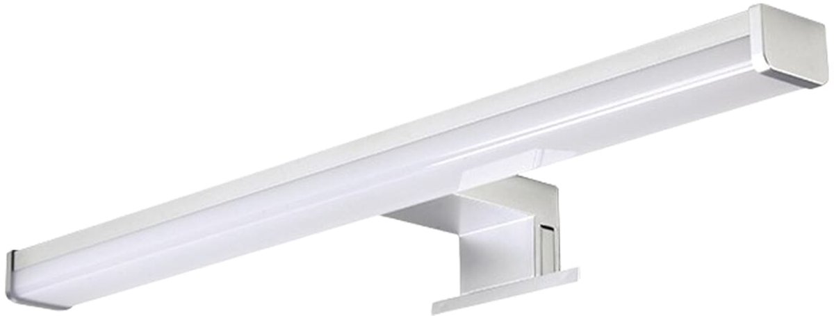 VITO Ariel - Badkamerlamp Led 8W - 680lm 4000K IP44 - 400x101x44mm - Mat Nikkel afwerking - Waterbestendig