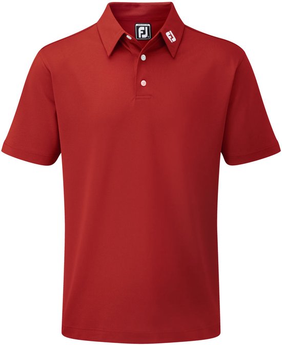 Footjoy Pique Poloshirt 91825 Rood van Footjoy — afbeelding 3