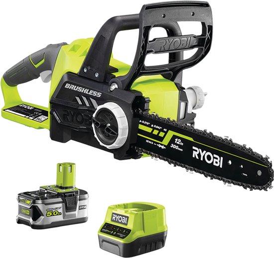 Ryobi RCS18X3050F 18V Li-ion accu kettingzaag set (1x 5.0Ah) - 30cm - koolborstelloos - 5133003830 van Merkloos	 — afbeelding 2