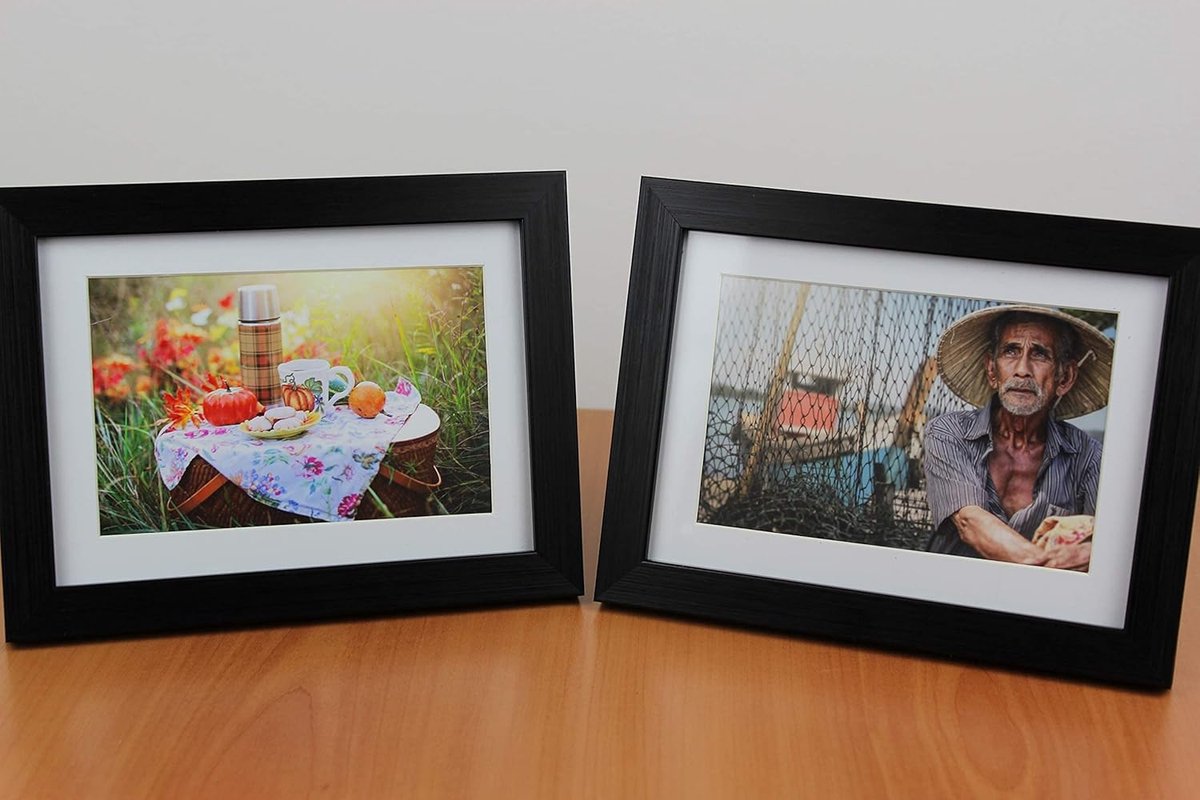 SnelShoppen - 100 x Premium Fotokaarten 5x7" (ongeveer 13x18cm) Inkjet Fotopapier 280 g/m2 Zijdemat/Satijn, Watervast, Microporeus, Ideaal voor Foto's