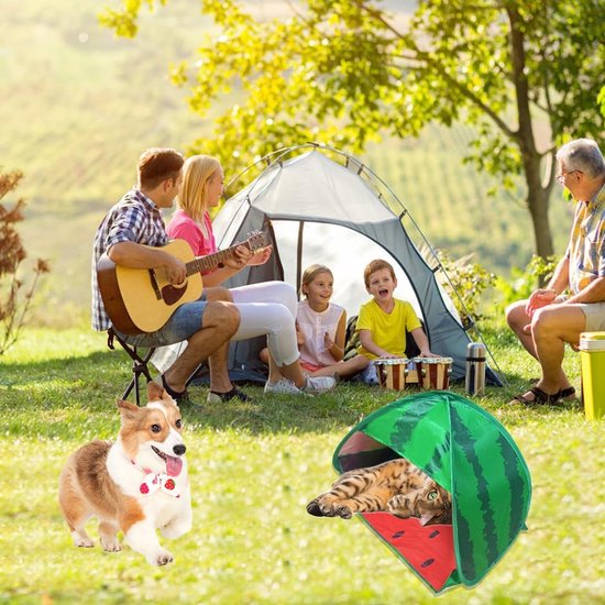 SnelShoppen - Mini Head Tent Pop Up Strandtent met Zonbescherming - Compacte Vouwbare Gazebo voor Buiten, Ideaal voor Strand, Picknick en Honden - Wat van Snelshoppen — afbeelding 5