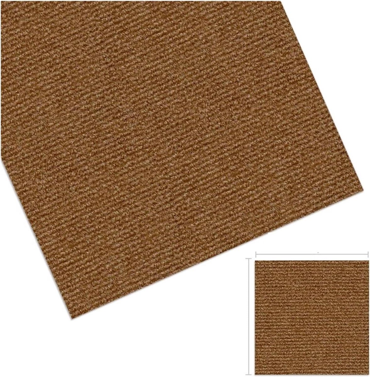 Tapijttegels - Zelfklevende tegels - Vloer Vernieuwen - Verwijderbaar zonder schade - 30x3