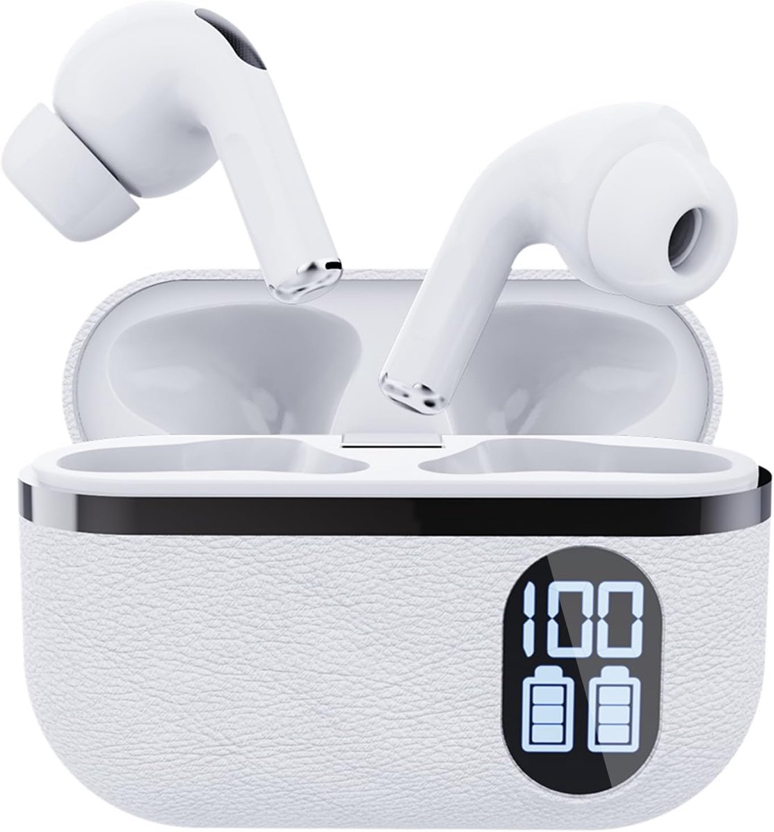 SnelShoppen - Vertaal hoofdtelefoon, AI vertaal hoofdtelefoon, open oorkoptelefoon, Bluetooth 5.3, real-time vertaling voor 164 talen, ideaal voor rei