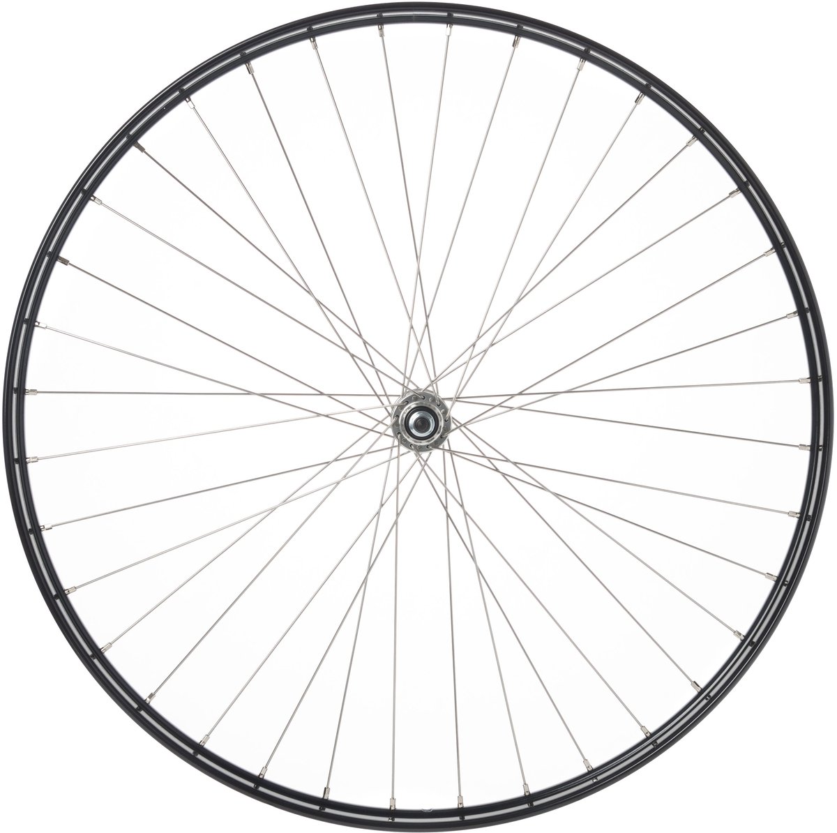 CORDO Voorwiel 28 inch - Fietswiel - 28x1 1/2 - RVS Spaken - Zwart - Handgebouwd