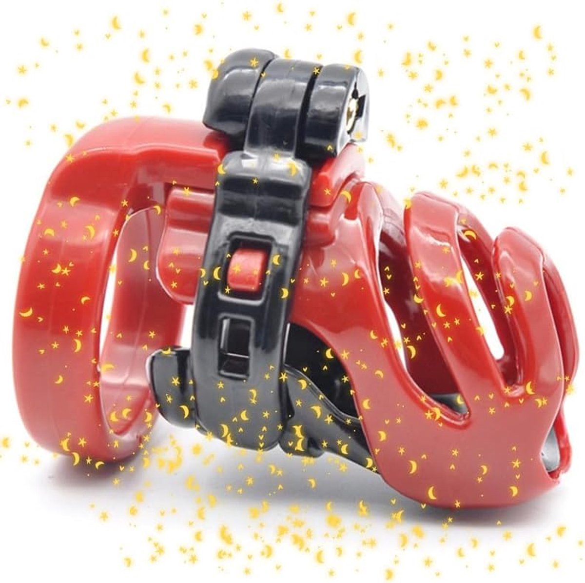 SnelShoppen - Multifunctionele Bondage Cage - Wasbaar Zwart en Rood Ontwerp voor Indoor Sport, Vogelkoi, Perfect als Geschenk voor Koppels - D31