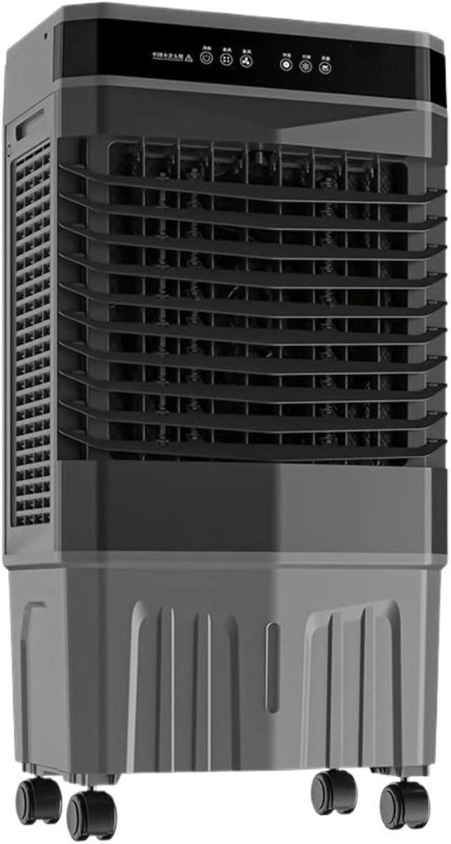 Draagbare Airco - Luchtkoeler Ventilator - Zomerse Hitte - Grote Watertank - 50L Capaciteit - Wit