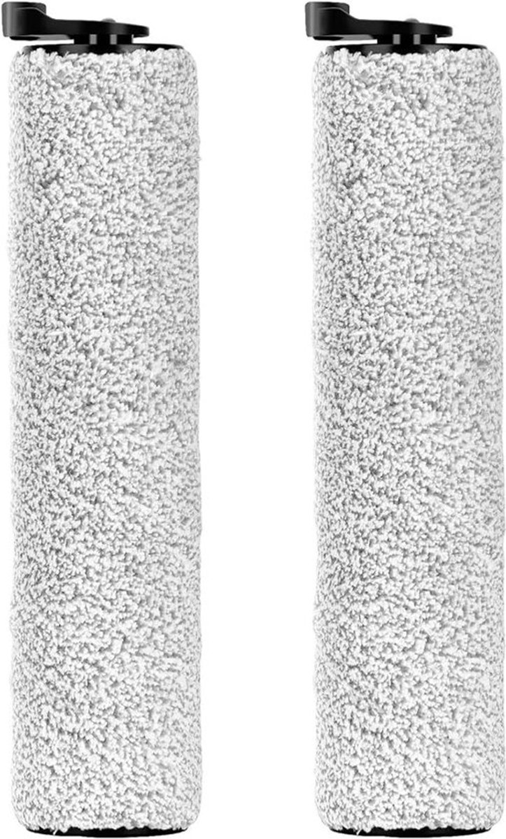 2Pack Borstelrol Vervangende Borstelrollen Draadloze Nat Droog Stofzuiger Vervangende Onderdelen, 23.5 x 5 x 5cm