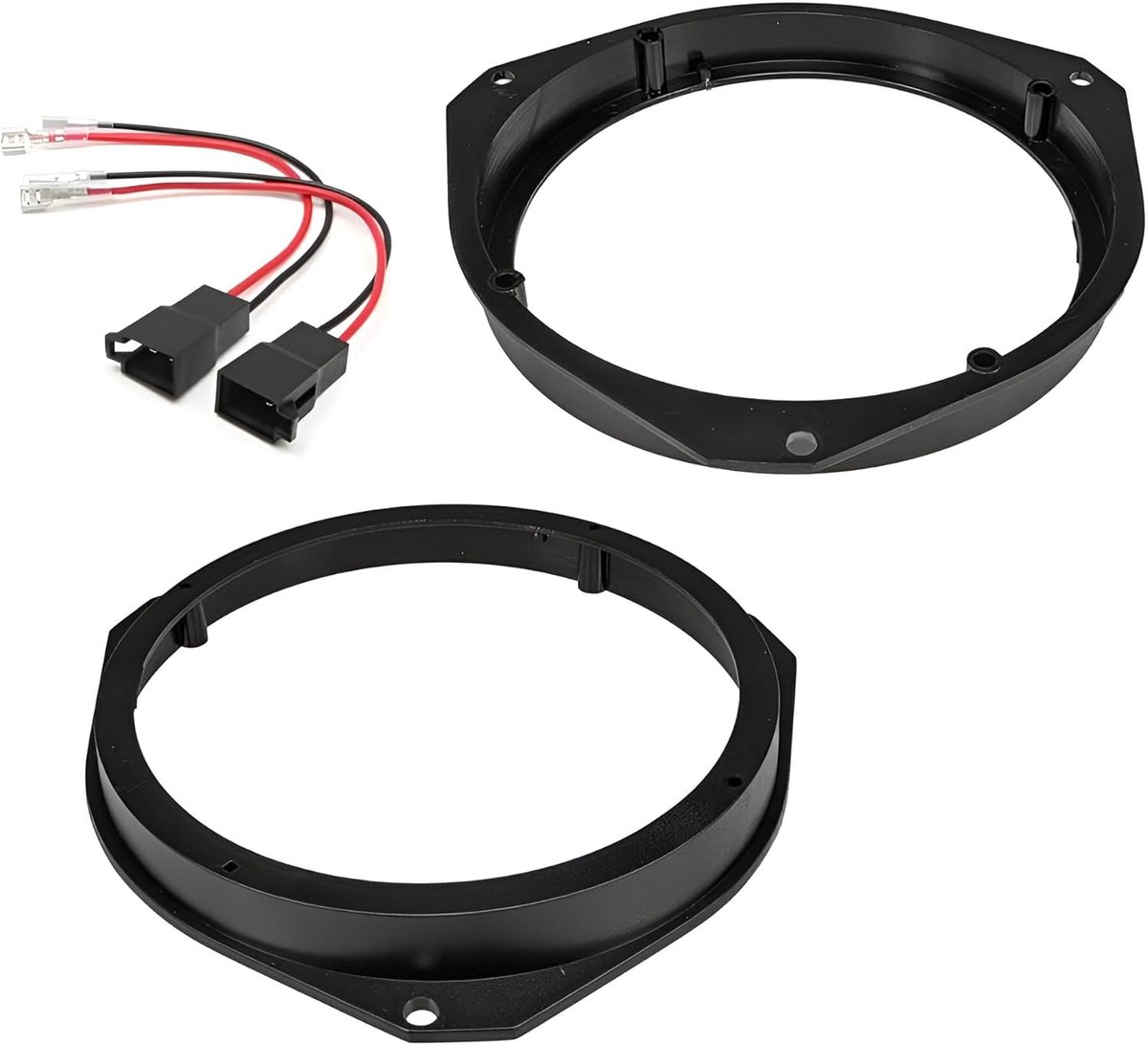 SnelShoppen - Speaker Adapter Mounting Kit voor Fiat, Lancia, Alfa Romeo, Opel, Ford, Iveco, Peugeot, Citroen - Universeel, Duurzaam, Eenvoudige Insta