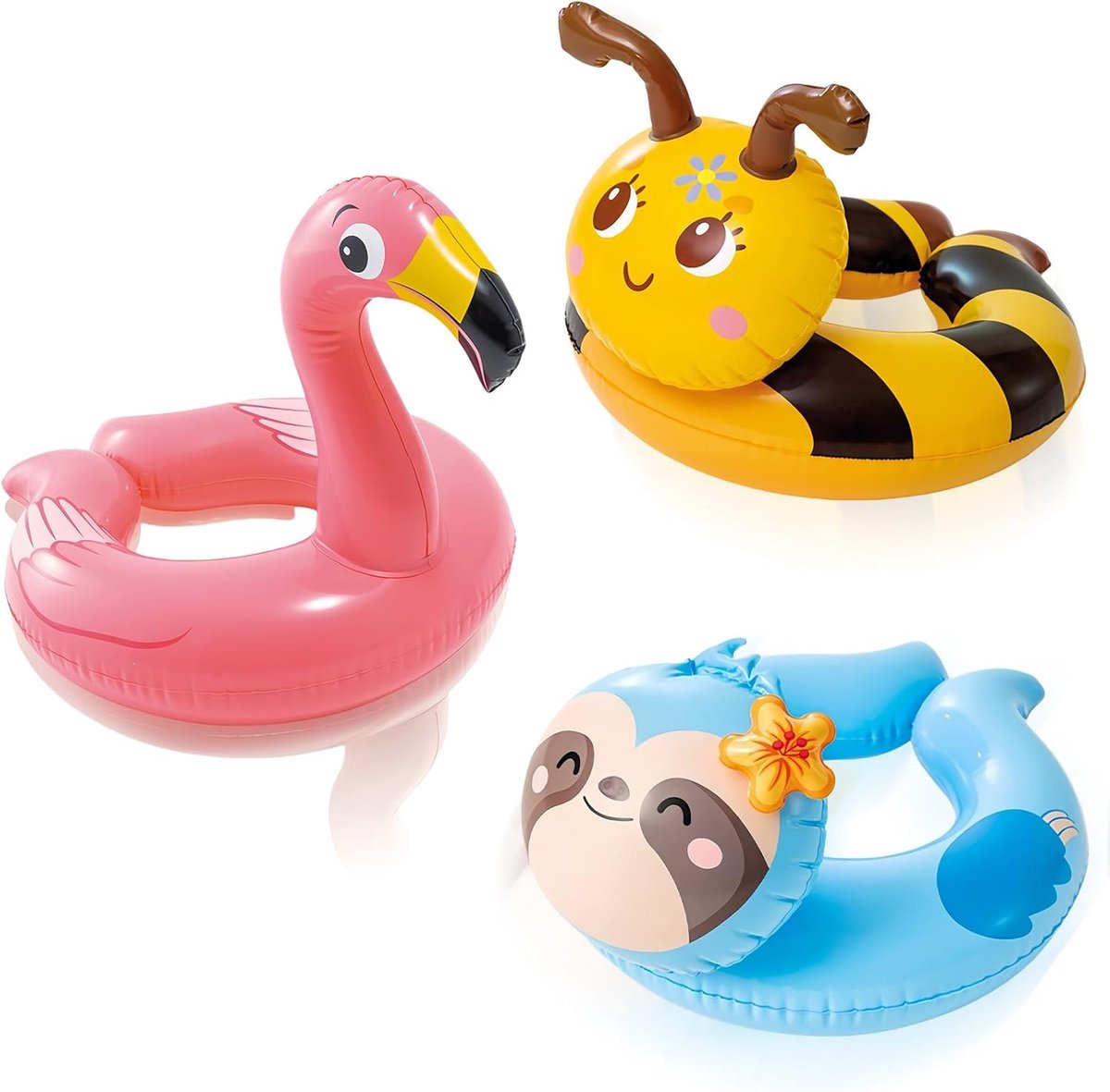 SnelShoppen - Opblaasbare Zwemring, Rubber Ringen voor Kinderen, Schattige Eenhoorn Zwemringen voor het Zwembad, Hoogwaardige PVC, Perfect voor Zomerp