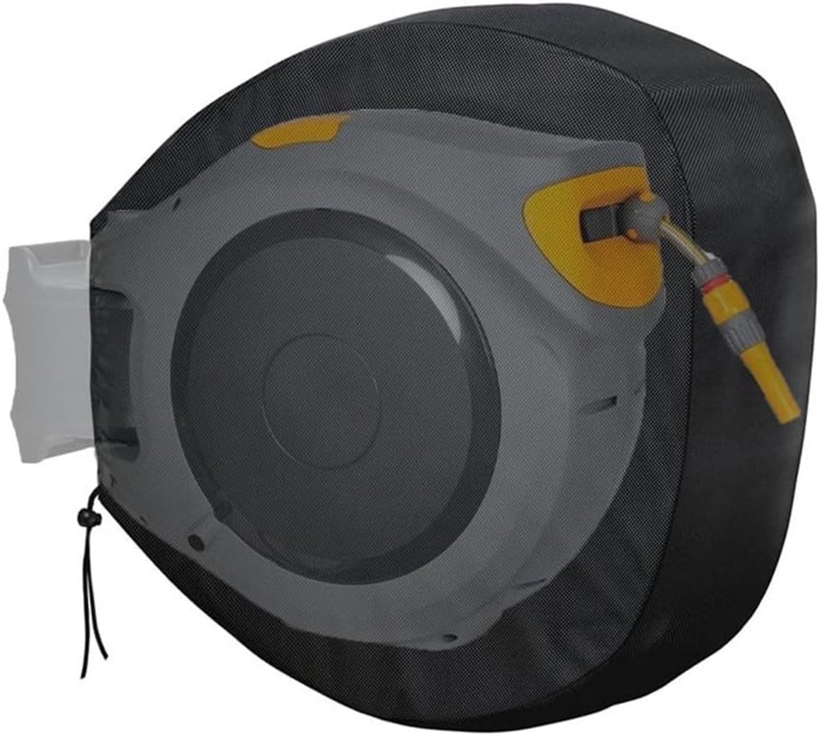 SnelShoppen - Tuinslang voor Wandmontage, Stevige Water Hose met Beschermhoes voor Tuinslang en Reel, Buiten Tuin Slangen, Graszoden Hoses