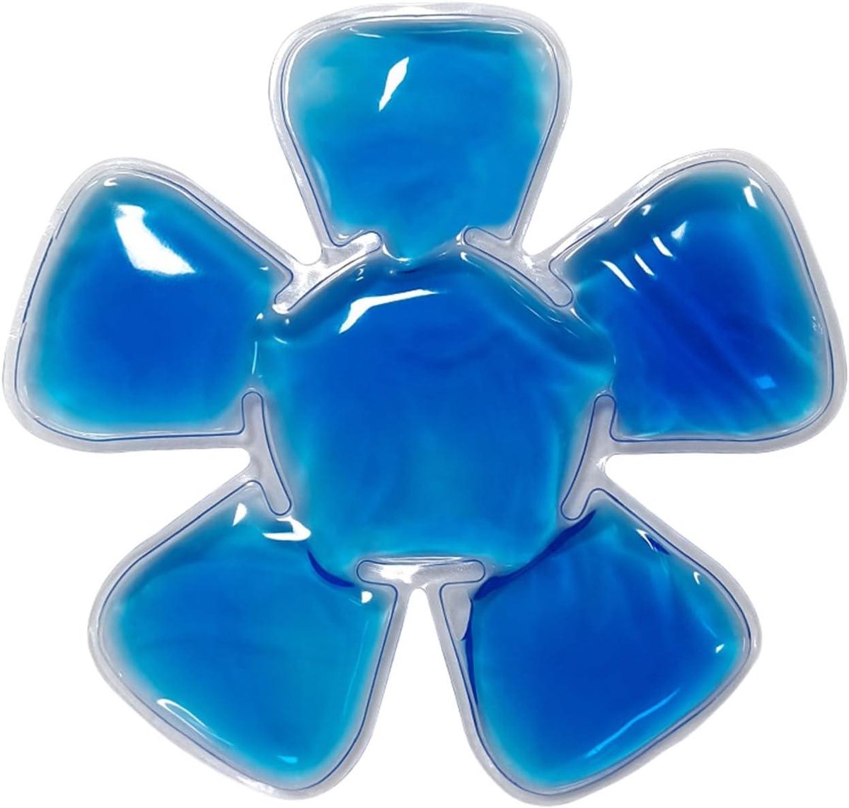 Hoed Ice Pack - Gel Koelpad - Zomerse Verkoeling - Herbruikbare Gel - 18 cm Diameter - Blauw