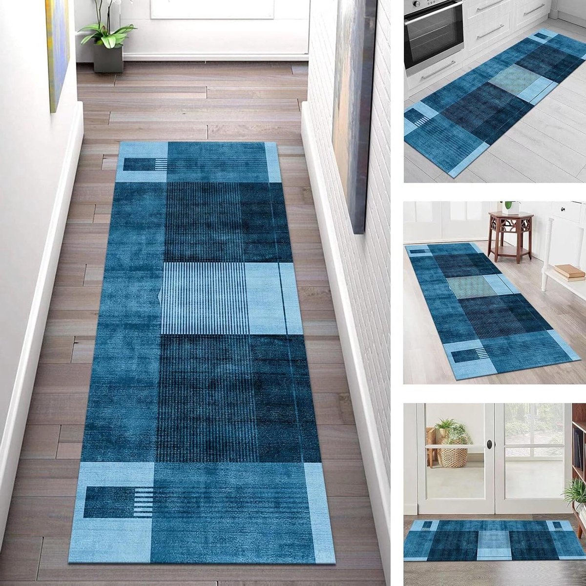 Tapijtloper Vloerkleed - Keukenloper Gangloper - Vloer Beschermen - Antislip Onderkant - 6