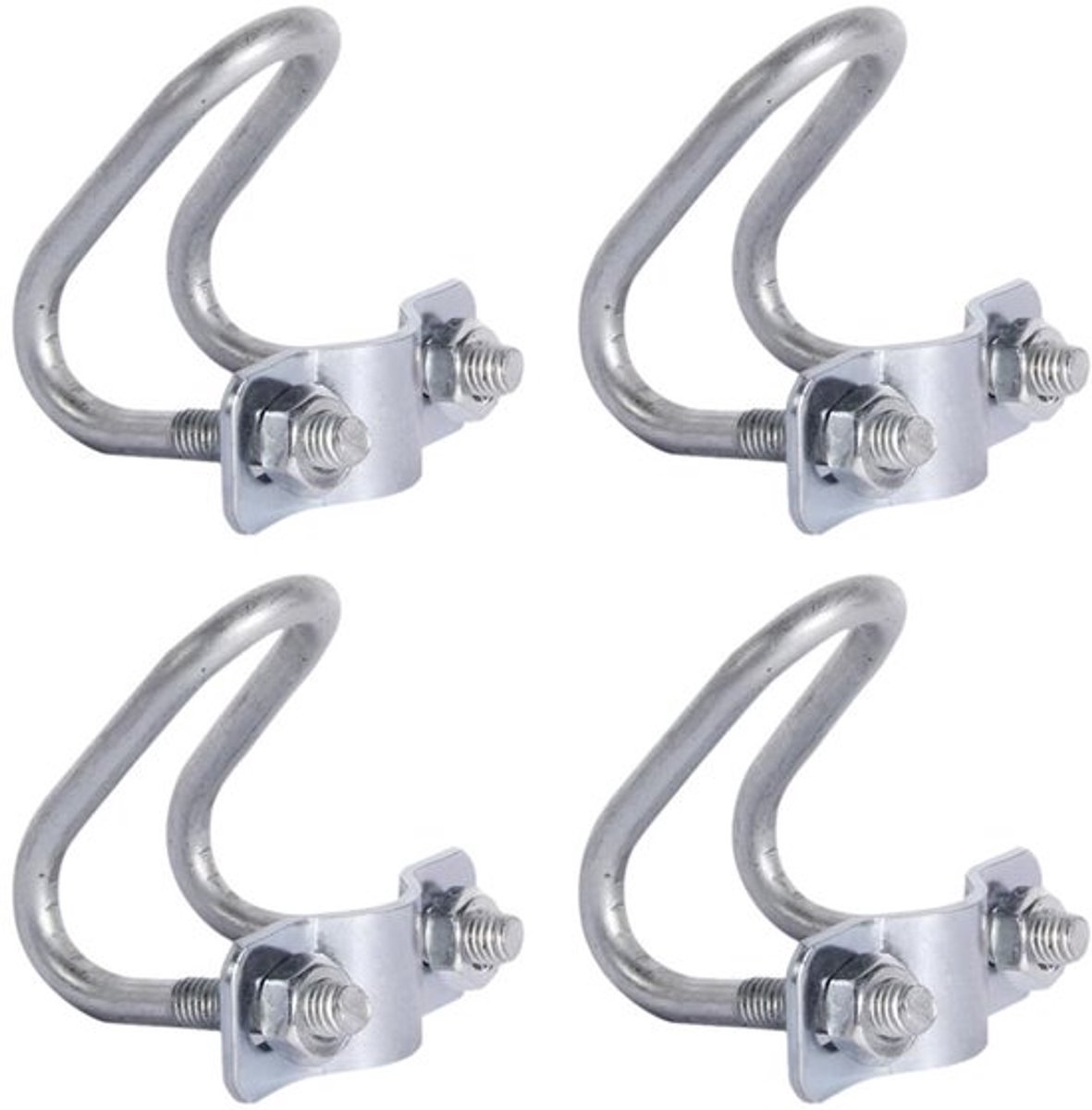 Pijpbeugel U-vorm - 4 Stuks - Robuuste Metalen Klem