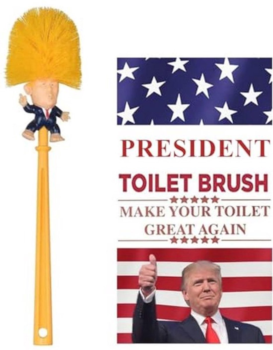 Humoristische Toiletborstel voor Badkamerreiniging - Leuke Gag Cadeau voor Vrienden en Familie