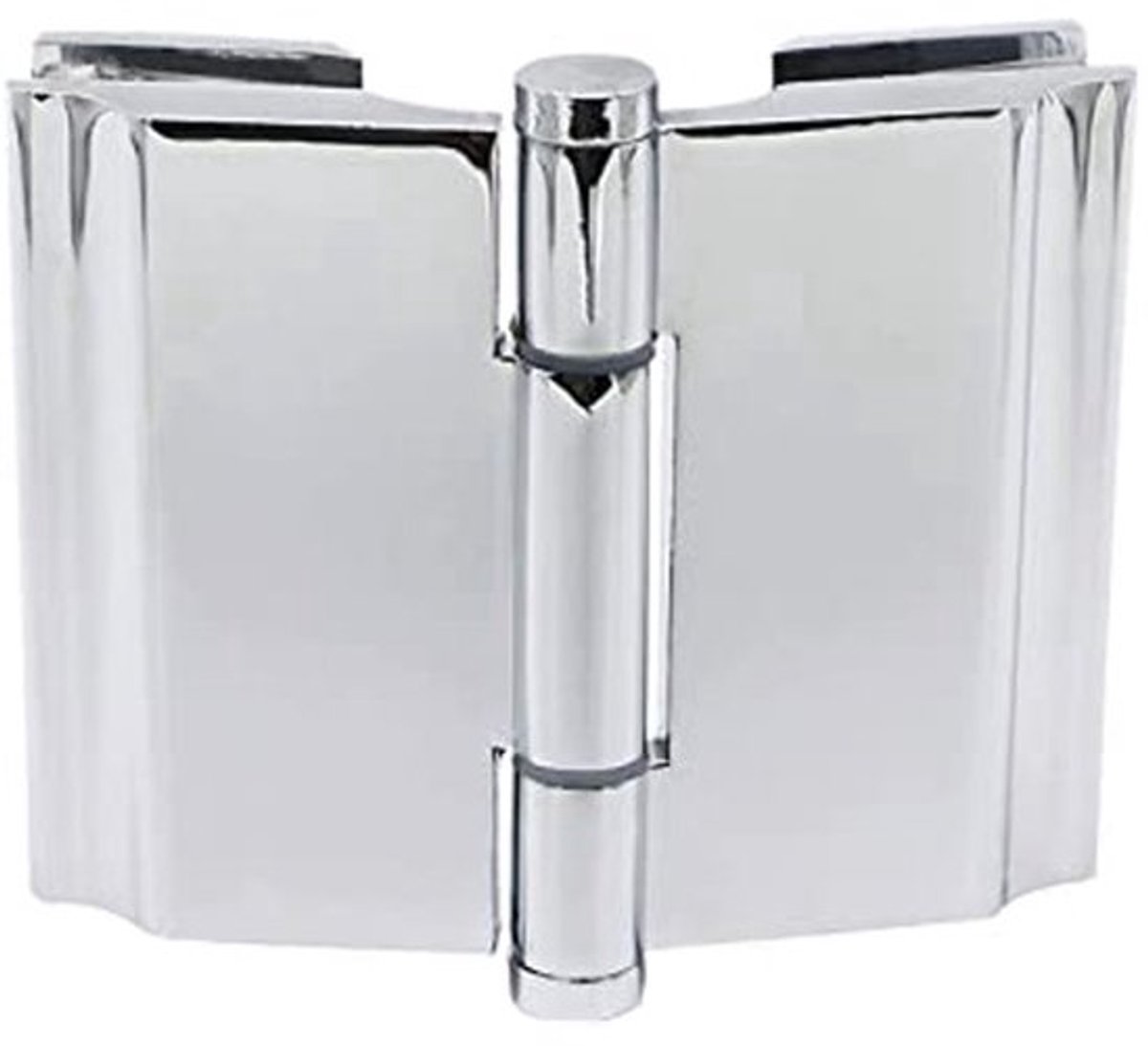 180 Graden Hinge Glas Connector - 8-10MM Glass - Roestvrijstalen Afwerking