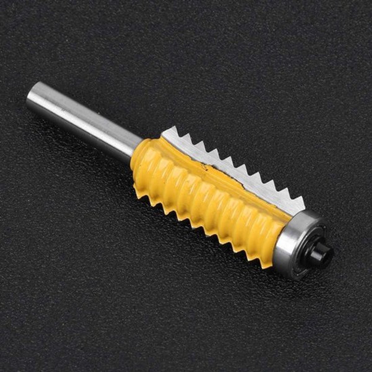 8 Schachten Frees Snoerassen Houtfrees Hardmetalen Frees Meertand Houtbewerkingsgereedschap voor Houtbewerking Oppervlaktemodellering (Veeltand-Kegelmes 8x41)