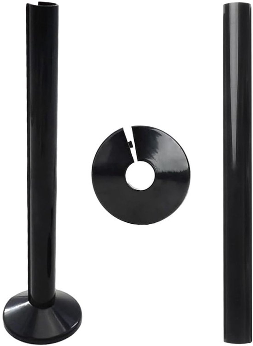 2 Set Radiator Covers, Decoratieve Beschermcovers voor 15mm Diameter Pijp en Handdoekrek, Radiatorleidingen