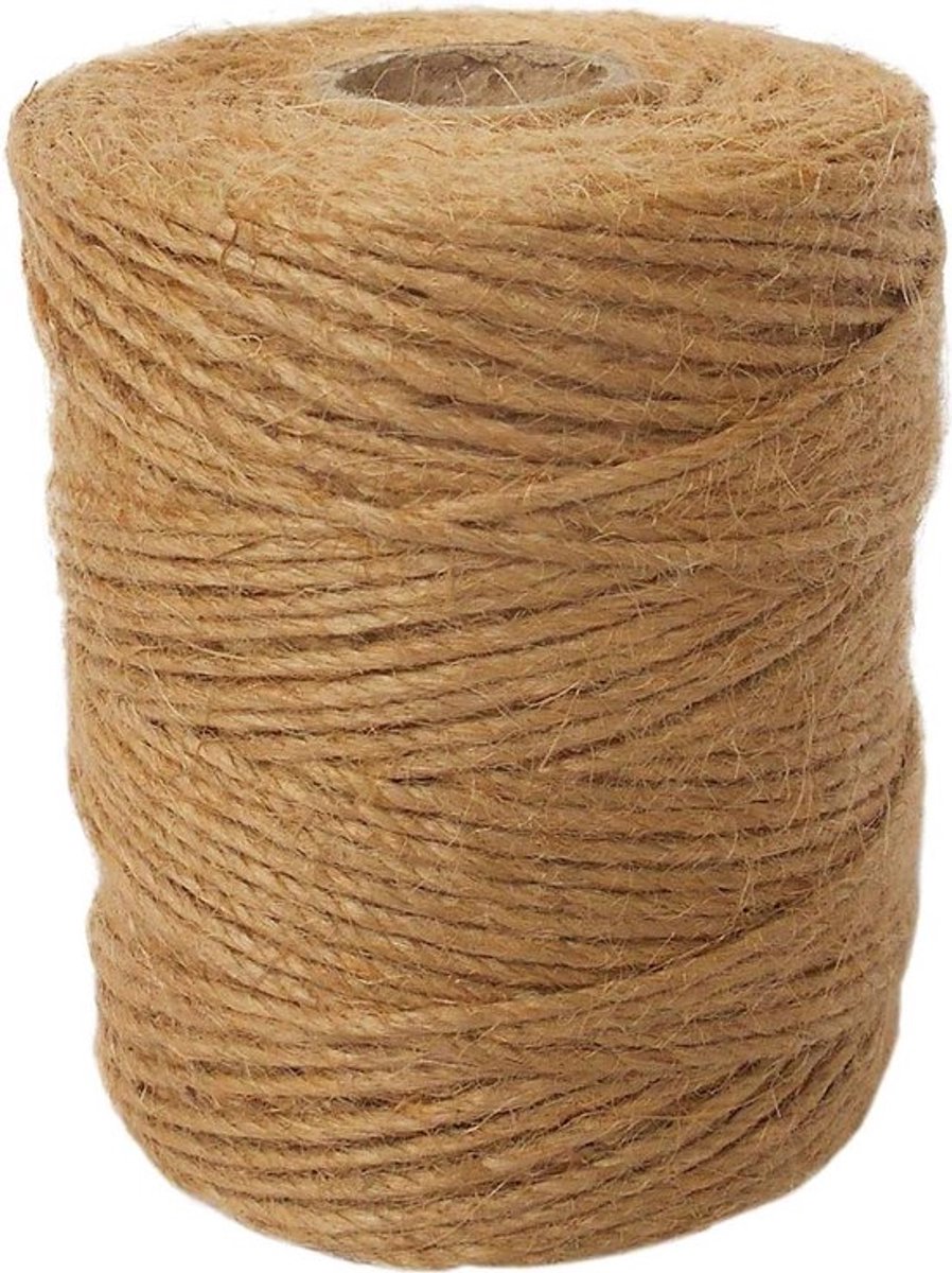 333 voet Jute touw voor decoratie en tuinieren - Perfect voor DIY en ambachten