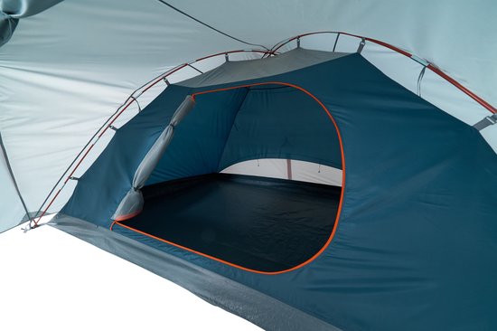 GRAND CANYON Zelt TOPEKA 4 Campingzelt – Geräumiges 4–5 Personen Kuppelzelt mit großer Apsis und GrandFlow Belüftung — afbeelding 5
