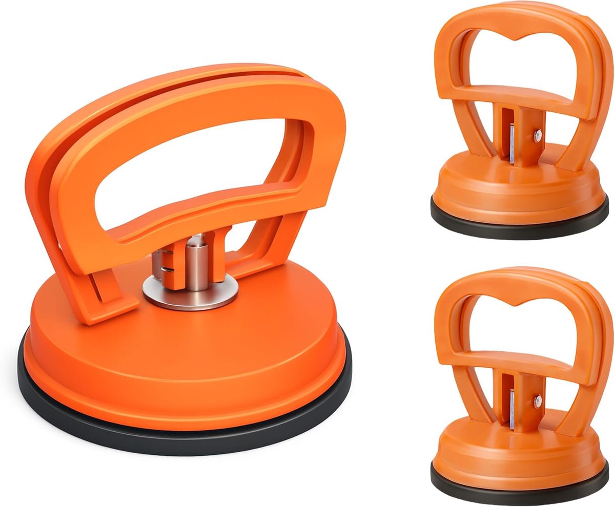 SnelShoppen - Car Dent Puller Set - 3-Delige Dents Verwijdering Set met Power Suction Cup - Hoge Kwaliteit, Schade Vrij, Voor Auto's, Glas, Tegels en