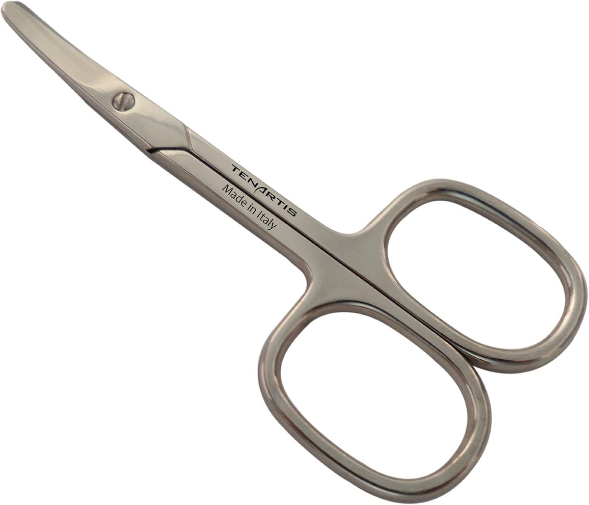 SnelShoppen - Baby Nagelschaar Gebogen - Roestvrij Staal met Ronde Punt - Kindvriendelijke Nagelschaartjes - 18 mm Snijlengte - Veilig en Duurzaam voo