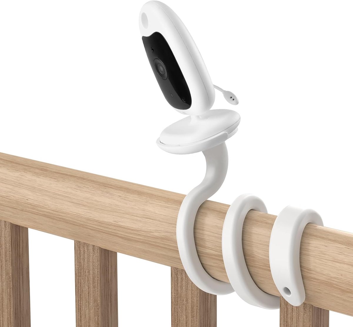 SnelShoppen - Babyfoonhouder voor BOIFUN Babyfoon met Camera, Draagbare VOX-functie, Temperatuursensor, Nachtzicht, Videobabyfoon, 2,4 GHz, Flexibele