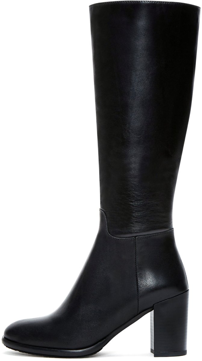 DERIMOD Heeled Boots Leather Heeled Boots