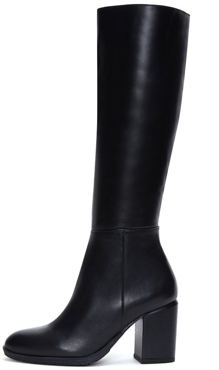 DERIMOD Heeled Boots Leather Heeled Boots