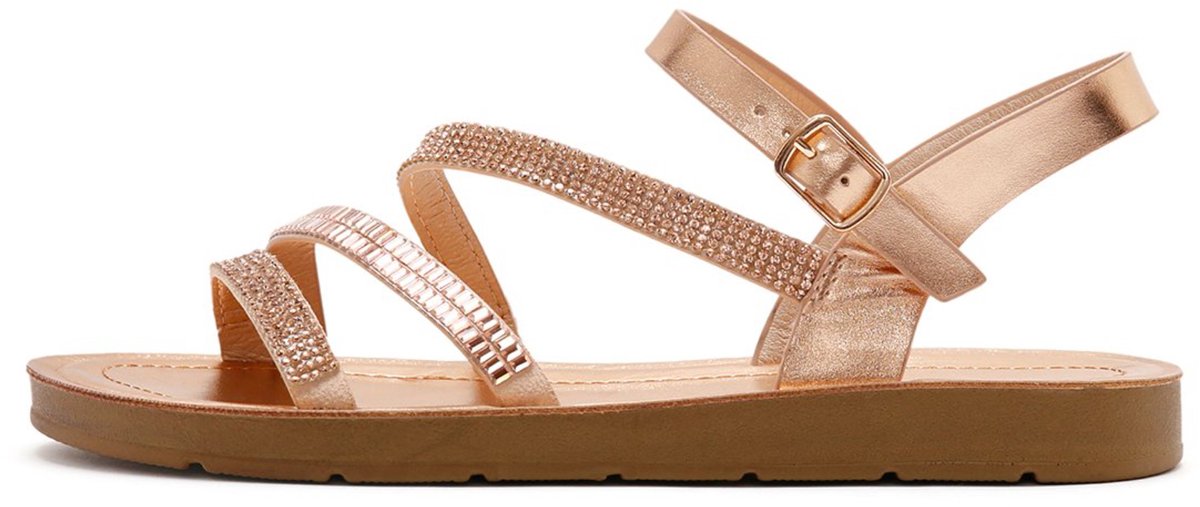 DERIMOD Sandals Faux Leather Sandals