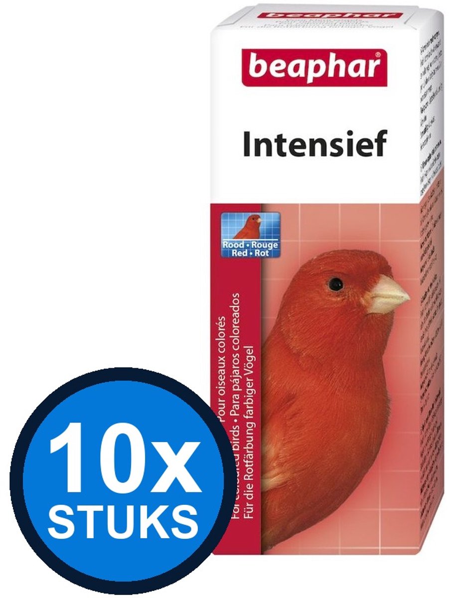 10x Beaphar - intensief rood supplement 10gr - Hondenverzorging