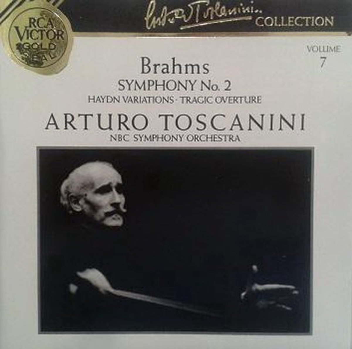 BRAHMS - SYMPHONY NO. 2 / HAYDN VARIATIONS - ARTURO TOSCANINI