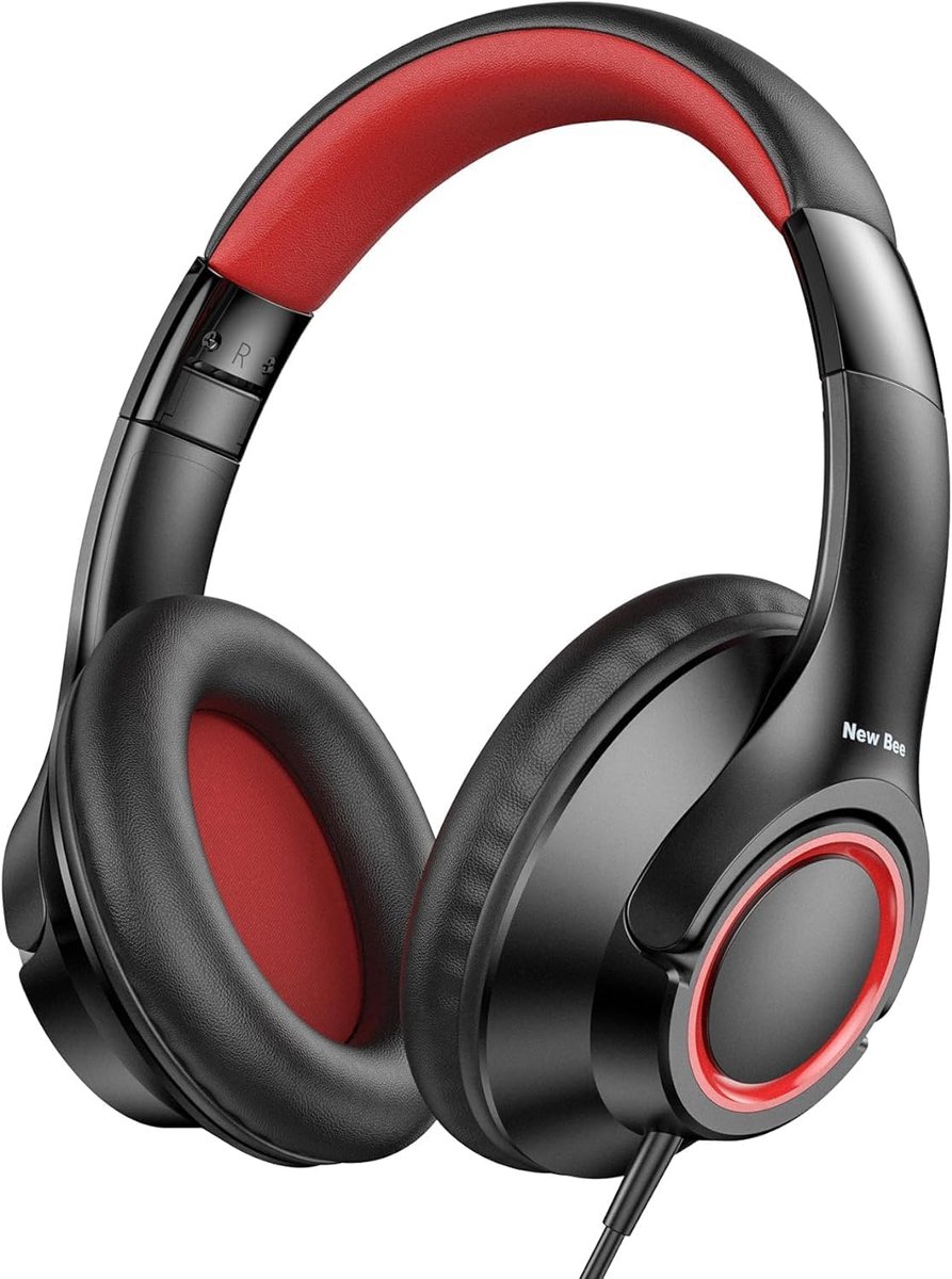 SnelShoppen - Kids Over-Ear Hoofdtelefoon, Zachte en Comfortabele Koptelefoon voor Kinderen, Lichtgewicht, Geschikt voor Jongens & Meisjes, Mac/Androi