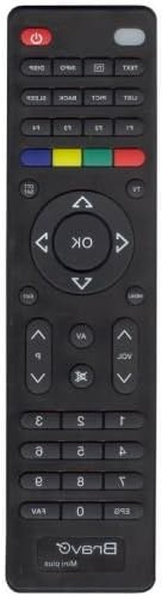 Universele Afstandsbediening - IR Controller - TV Bediening - Bedient 2 Apparaten - 10 Meter Bereik - Zwart