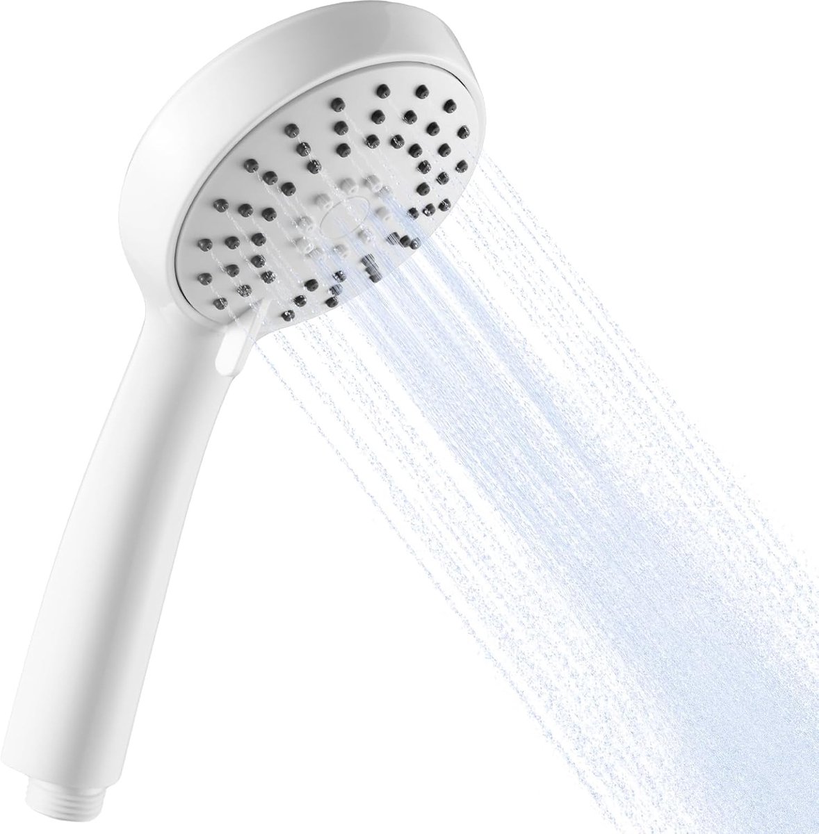 Douchekop Hoge Druk - Handdouche Krachtig - Douchen Verbeteren - 3 Sproeimodi - 20 x 4 x 12.7 cm - Wit